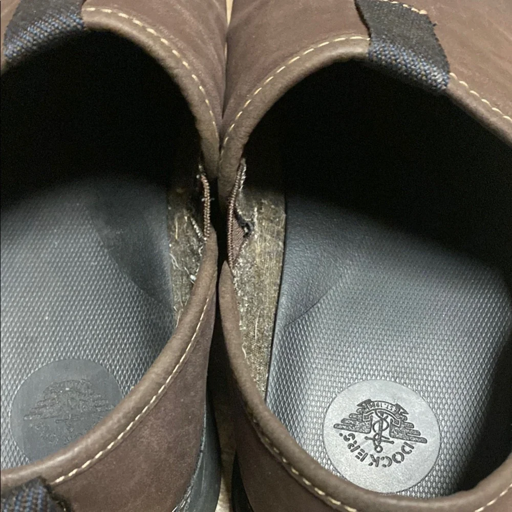 Men's Brown Slip-On Size 9M Shoes Casual Fall Office